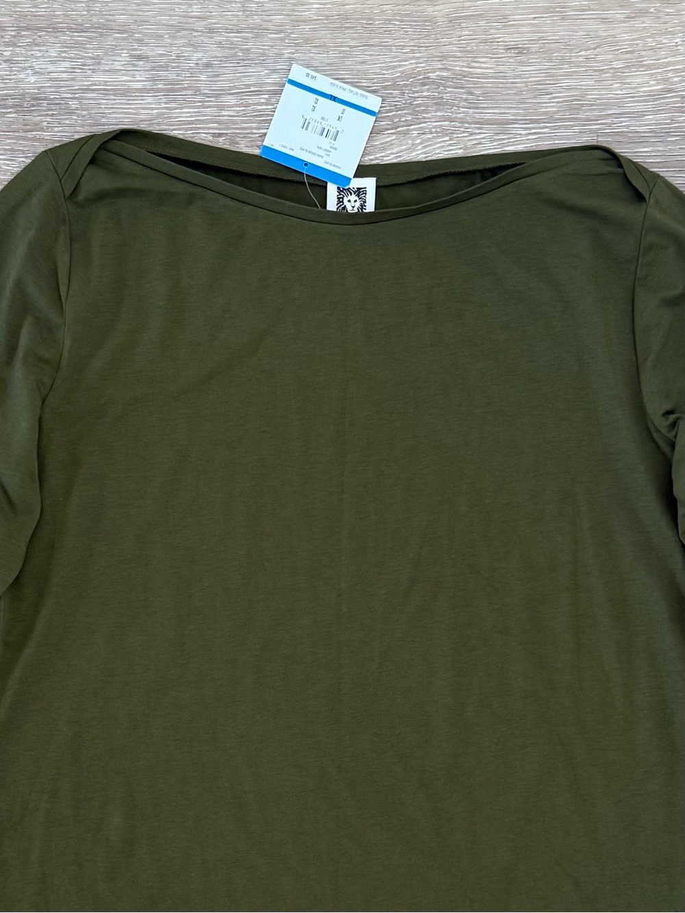 Anne Klein Long Sleeve Tee - Picture 2 of 2